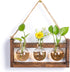 Plant Propagation Station with Wood Stand - Farmhouse Wood Wall Decor -