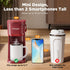 6 12 Oz 120V, Tastyle Single Serve One Cup Coffee Maker, for K Cups and Grounds, Mini Coffee Maker with Portable