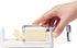 Chefn Slice'n Store Butter Dish with Built-In Slicer Lid Fits Long & Short Sticks, Measurement Marks Included Keeps