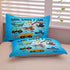 Set Set,Car Set1 2 Boys Construction Vehicles Truck Comforter Twin,Christian Kids God Says I Am Construction Bedding