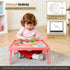 Bamboo Bed Table Tray with Support Bar and Foldable Legs, Breakfast Food Trays Table for Bed Sofa Eating and Laptops
