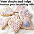 Cake Decorating Pen Tool Kit, DIY Pastry Bag and Icing Pen Piping Kit (Blue)