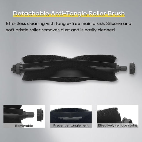 14 PCS Replacement Parts for Eufy L60, L50 Robot Vacuum Accessories Kit: 1 Main Roller Brush, 6 Side Brushes