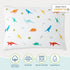 Wildkin 100% Cotton Kids Pillowcase – Jurassic Dinosaurs, Soft & Breathable Standard Size (20x30)