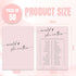 50 Whaline Sheets Blush Pink Bridal Shower Game Cards Pink Double Sided Party Game Activity Cards for Would She Rather