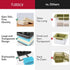 2-in-1 Fullstar Tofu Press & Cutter, Dishwasher Safe, BPA-Free, Press Box for Extra Firm & Silken Tofu (Blue)