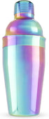 Blush Mirage Rainbow Cocktail Shaker, Stainless Steel, 20 oz, for Cold Brew Cocktails, Home Bar Cart, Gifts for Women