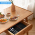 Black Shelf Liners for Kitchen Cabinets, Non-Adhesive Drawer Mat, Durable Place Mats for Bathroom, Kitchen, 11.8x236.22