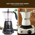 6 3cup LAOION Cuban Coffee Maker, or Electric Espresso Coffee Maker, Portable Cafeteras Electricas Modernas, Electric