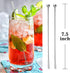 15Pcs Metal Stir Sticks, Stainless Coffee Stirrers Reusable, Swizzle Sticks for Cocktails, Multifunctional Stir Sticks