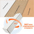 Card Storage Box, 8-Pack Trading Card Storage Box for 800 Standard Cards with Labels Sticker