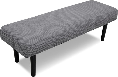 Stretch Bench Covers, Bench Cushions Covers, Printed Seat Protector, Washable Slipcover, Rectangle