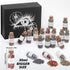 HNSHAG 18pack Witchcraft Supplies Herbs and Flowers Kit, Bigger Size Dried Herb for Witchy Beginners, Witchcraft Altar