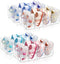 Adando Kids Shoe Organizer Stackable: Clear Acrylic Baby Shoe Rack with Dividers -