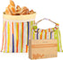 2-Pack Beeswax Bread Bags for Sourdough Homemade BreadXL Reusable Beeswax Bread Storage BagPortable with large