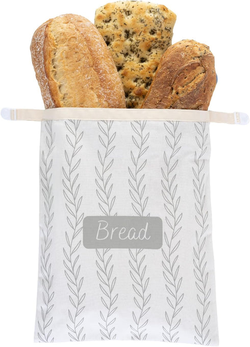 Petal and Bee Beeswax Bread Bag Pack of One 13x17 Inch - Beeswax Bread Bags