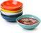 BTaT Dipping Bowls, Set of 6 Colorful 5 oz Ceramic Bowls for Dipping, Sauce Bowls, Condiment Dishes