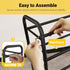 Shoe Rack for Front Door Entrance, Small Adjustable Metal Shelf Storage Organizer for Entryway Closet Doorway