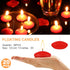 Nuanchu 20 Pcs Floating Candles - 1.5 Inch Small Unscented Floating Candles for Wedding Party, Thanksgiving, Halloween,