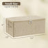 13 Closet ANMINY Storage Bins with Zipper Lids Qt Lidded Fabric Storage Boxes Baskets Cubes with Handles Collapsible