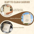 Set (1 1 Washable Sourdough Bread Bags for Homemade, Hybrid Beeswax + TPU Freezer Bag), Reusable Beeswax Bread Bags