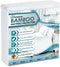 PlushDeluxe Queen Size Premium Bamboo Mattress Protector, Waterproof, Ultra Soft, Breathable, Washable Bed Cover (White)