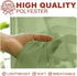YHSF 2 Panel Set Sheer Curtains - Elegant Rod Pocket Solid Voile Drapes for Bedroom/Living Room, 54" W x 84" L