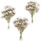 Ling's Moment Artificial Baby's Breath, 18pcs Gypsophila White Flowers for Floral Arrangements
