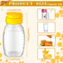 32 5 oz Hoolerry Pieces Clear Plastic Honey Bottles Squeeze Honey Containers Jars Empty Refillable Honey Holder