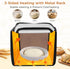 65-125 25-Timer Homelove Folding Bread Proofing Box - Fabric Dough Proofer with Temp Control & Options, Sourdough