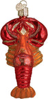 Old World Christmas Ornaments: Glass Blown Crab and Lobsters for Christmas Tree