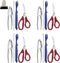 Seafood Tools Set, 17 Piece Includes 4 Crab Crackers, 4 Seafood Forks, 4 Lobster Crackers, Storage Bag