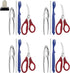 Seafood Tools Set, 17 Piece Includes 4 Crab Crackers, 4 Seafood Forks, 4 Lobster Crackers, Storage Bag