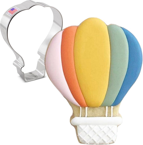 Ann Clark Cookie Cutters Hot Air Balloon Cookie Cutter, 4.25", Made in USA