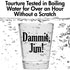 Damnit Jim - Funny Shot Glass, Hilarious Gift for Men and Women, Cute Shot Glasses for Drinking Buddies