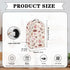Coffee Pattern Dust Cover for Kitchen Appliances, Compatible with Stand Mixer, Coffee Maker, Juicer, Food Processor