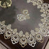 19.7x43.3 Bedside Tablecloth Lace Doilies for Side Table Cloth Runner Tabletop Dust Cover Bedroom Nightstand Decor