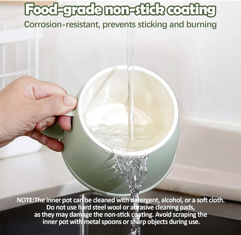MIKMOK 45-100 13.5Oz 300W 4H Table Boiling Water Mug, Beverage Warmer, Temperature Control, Fast Coffee Heating Cup