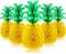 Blulu 6 Pieces 14 Inch Pineapple Honeycomb Centerpieces, Tissue Paper Hanging Decorations for Tropical Luau Hawaiian