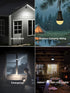 Bulbs 3 4 Dusk to Dawn Solar Light Waterproof, Rechargeable Chicken Coop Light with Timer, Color Temperatures, Light