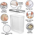 Shazo 2 Pack EXTRA Large Airtight Food Storage Containers, 6.3L BPA-Free Plastic for Bulk Food Storage