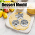 Rosette Iron Set with Handle, 4 Shapes Cake Printing Pastry Waffle Molds, Cookie Pastry Mold for Biscuit Lovers