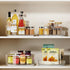 LAMU 3 Pack Lazy Suan Turntable Organizer, 10''/10.6''/12'' Rotating Spice Rack for Kitchen, Countertop, Bathroom