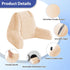 20in, IASEAHK Reading Pillows for Sitting in Bed Adult, Back Pillow for Bed Sitting Up, Backrest Pillows with Shredded