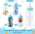 4 11 4 Inch Tessco for you Pcs Large Baby Milk Bottle Fillable Baby Shower x Piggy Bank Plastic Container for Game