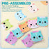 8 Xinnun Pcs Cat Dollhouse Party Decorations Doll House Hanging Banner Garland Doll of House Birthday Party Decorations