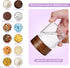 Foyofly (4oz(118ml)*8 pack) Glass Spice Jars Seasoning Containers Small Glass Jars with Lids Airtight Food Storage