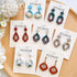 KEOKER Polymer Clay Cutters, Boho Clay Cutters for Polymer Clay Jewelry, Basic Polymer Clay Cutters, Clay Earrings Cutters.((A) by Keoker