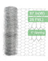57 25 1 inch Garden Poultry Chicken Wire Netting - '' ' Garden Fence Animal Barrier, Chicken Wire for Crafts, Mesh