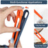 Multifunctional Cleaning Brush, Hard Bristle Crevice Cleaning Tools for Grout, Toilet, Window, Tile, Household Use